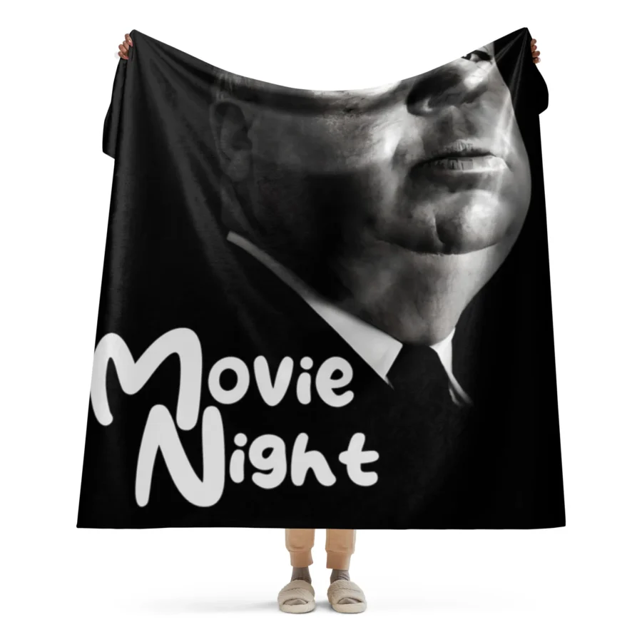 Movie Night - Sherpa blanket