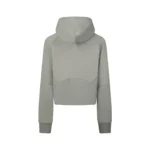 Zip-Through Hoodie - Light Gray