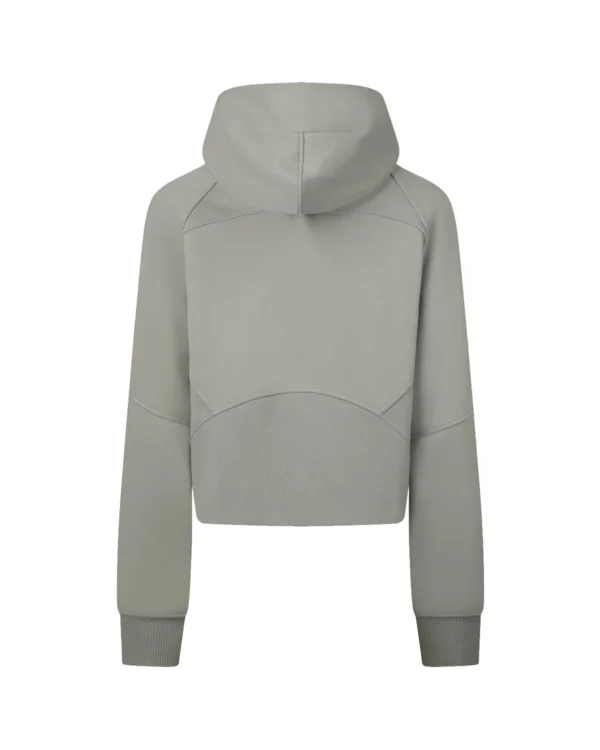 Zip-Through Hoodie - Light Gray