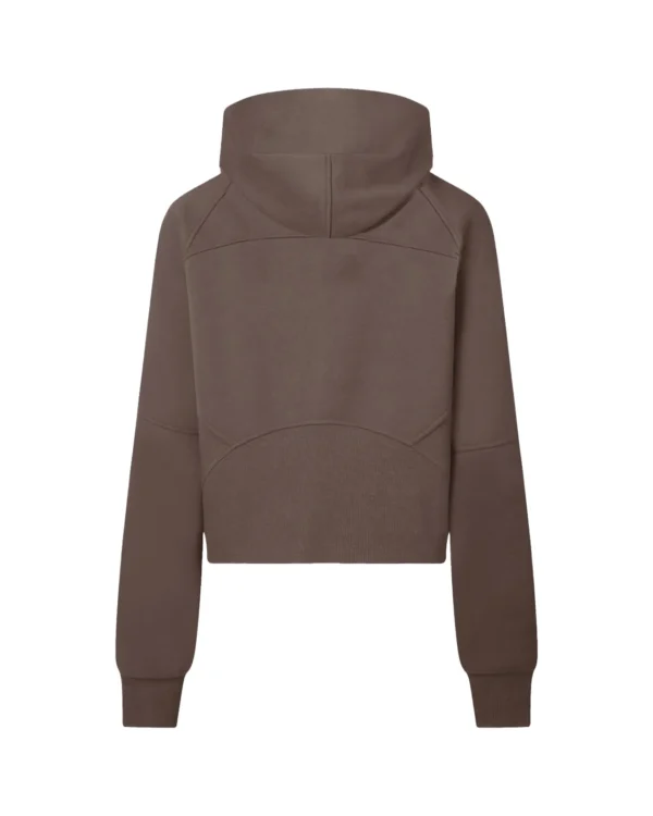 Half-Zip Hoodie - Coffee