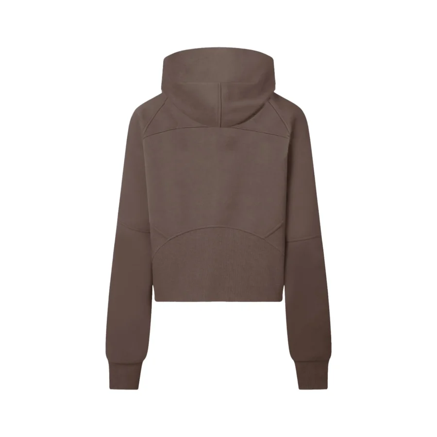Half-Zip Hoodie - Coffee