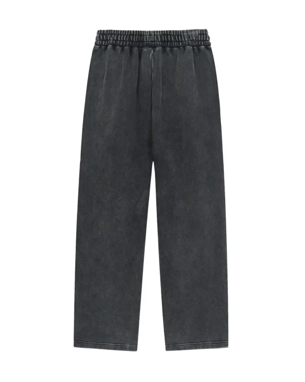 Snow Wash Heavyweight Sweatpants - Black