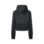 Zip-Through Hoodie - Black