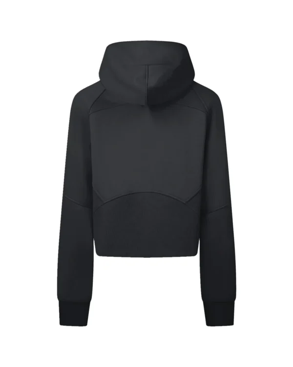 Zip-Through Hoodie - Black