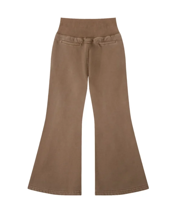 Vintage Washed Pants - Coffee