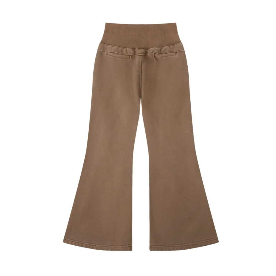 Vintage Washed Pants - Coffee