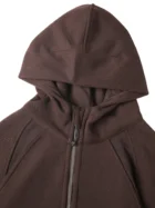 Half-Zip Hoodie - Coffee