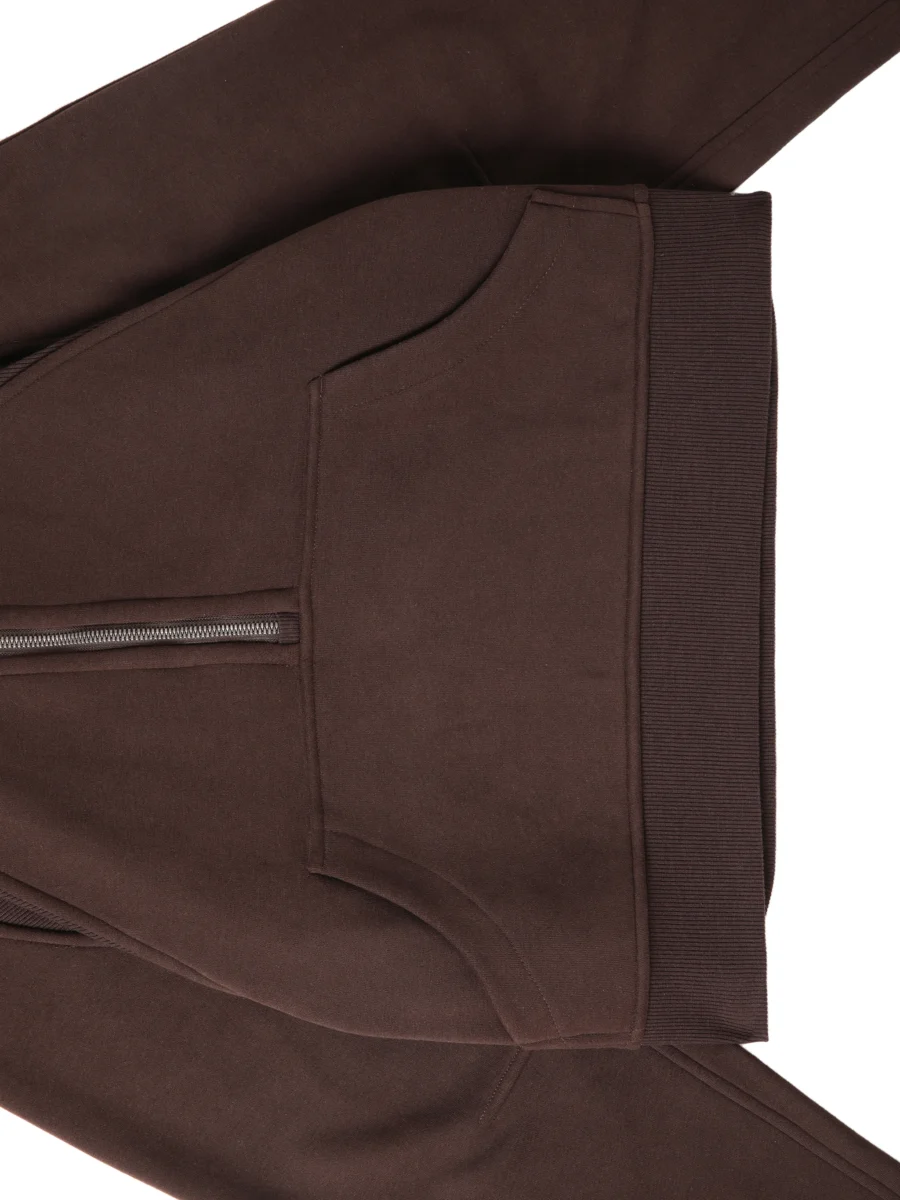 Half-Zip Hoodie - Coffee