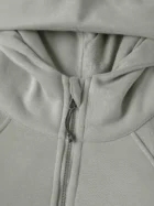 Zip-Through Hoodie - Light Gray