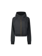 Zip-Through Hoodie - Black