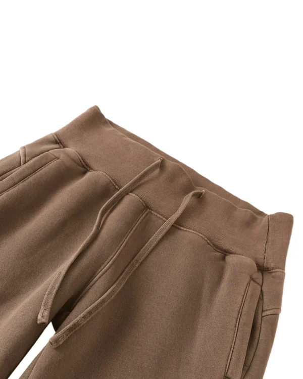 Vintage Washed Pants - Coffee