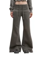 Vintage Washed Pants - Dark Gray