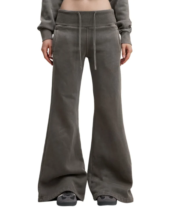 Vintage Washed Pants - Dark Gray