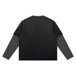 Unisex Vintage Wash Distressed Layer T-Shirt
