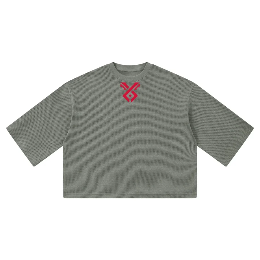 Unisex Waffle Boxy T-Shirt